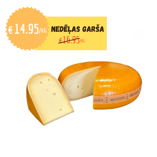 Gouda Siers 16 nedēļas nogatavināts (Belegen Kaas)