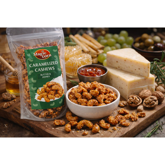 Karamelizētas Indijas rieksti