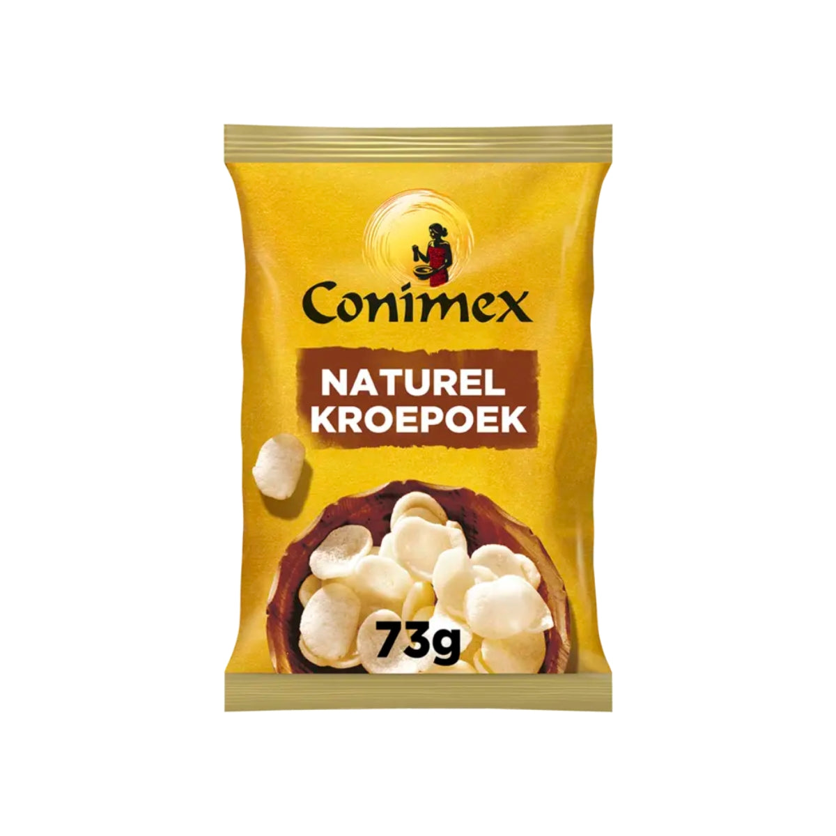 Conimex Kroepoek Naturel – Krevešu čipsi