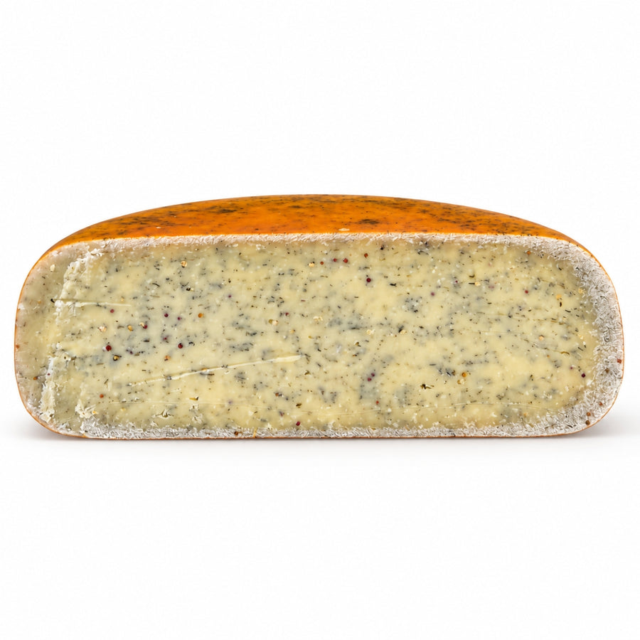 Farmer Cheese (raw milk) - Mustard & Dill