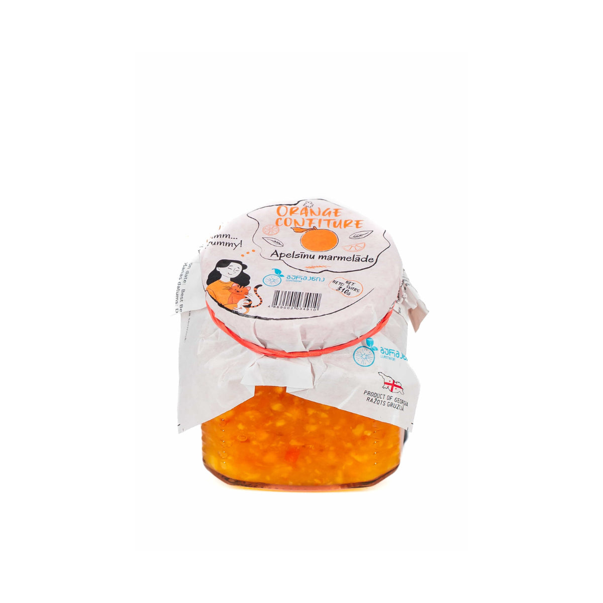 Апельсиновый мармелад - 310g