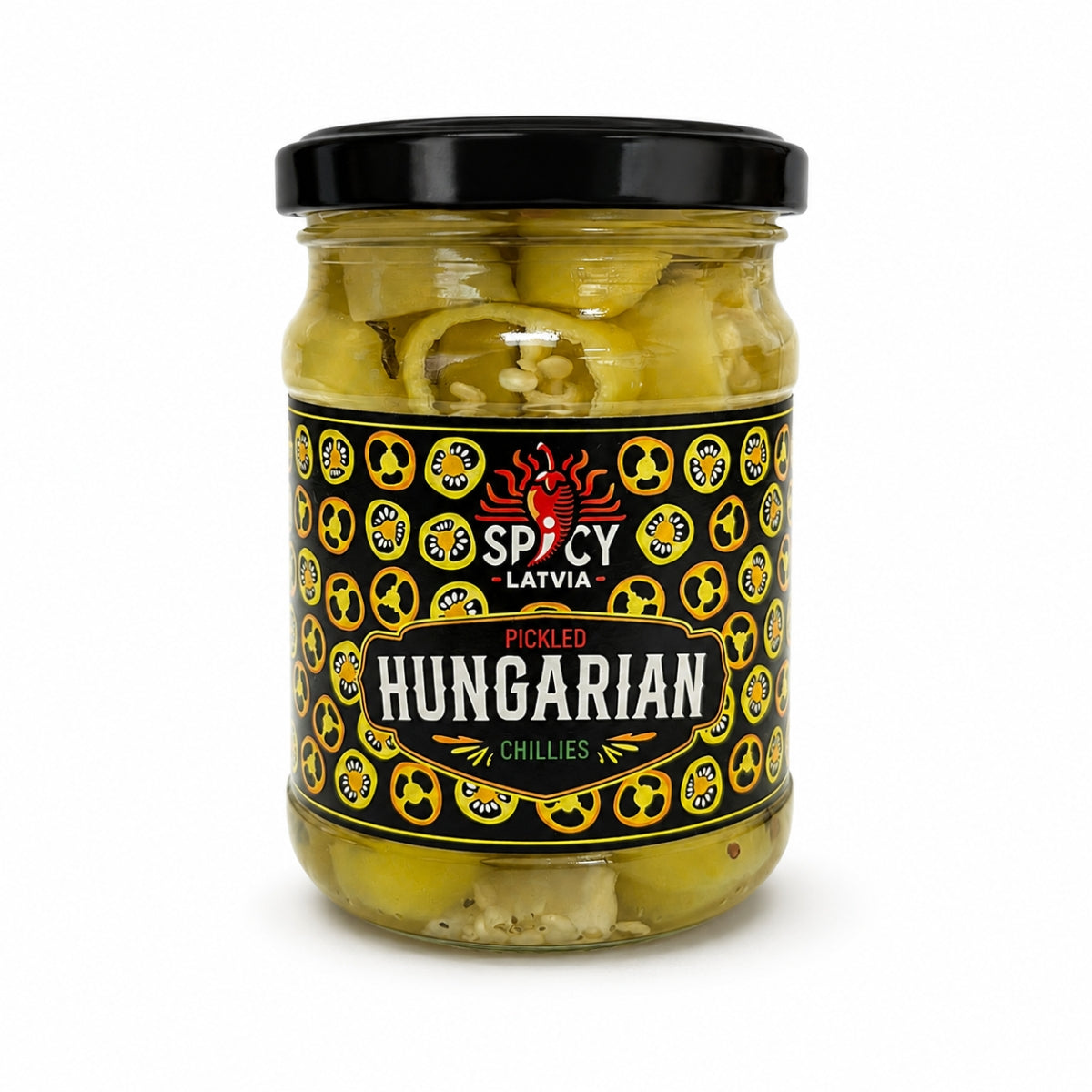 Pickled Hungarian Chillies – Spicy Latvia 250ml