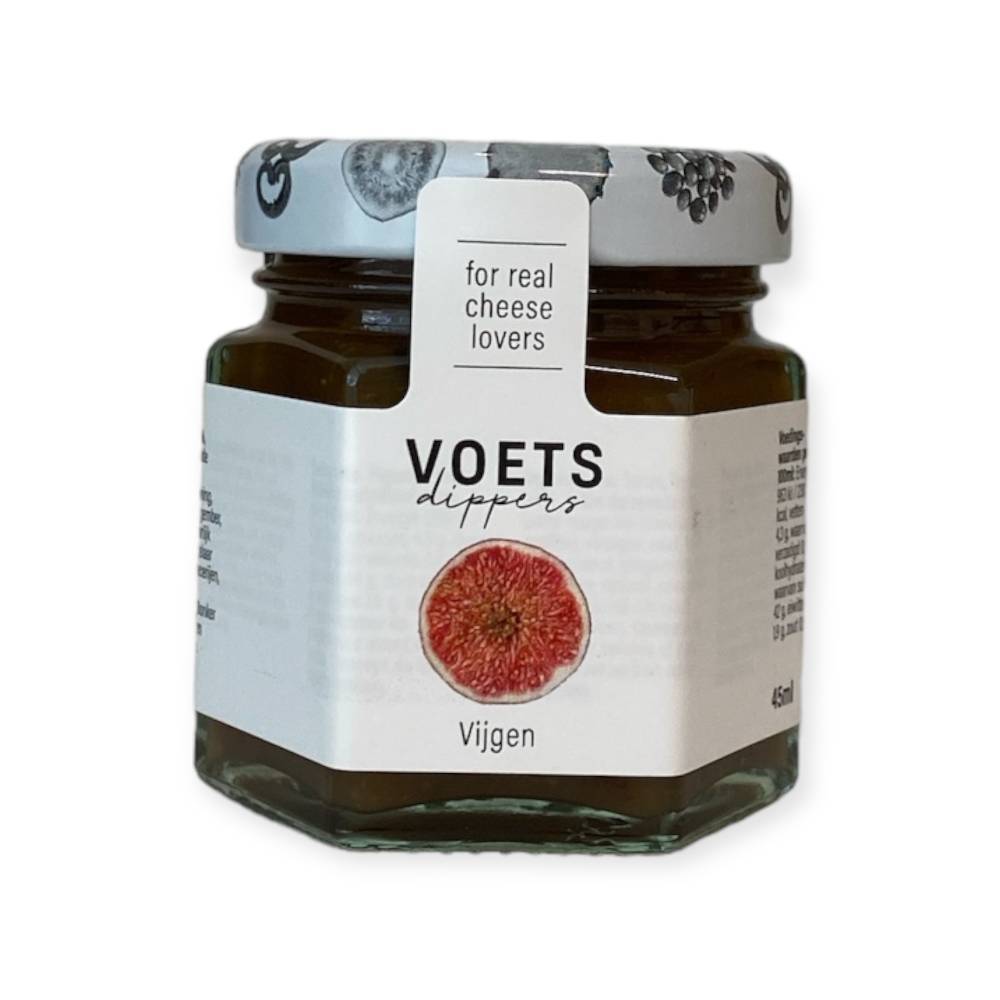 Voets kaasdip met vijg – Mini 45 ml