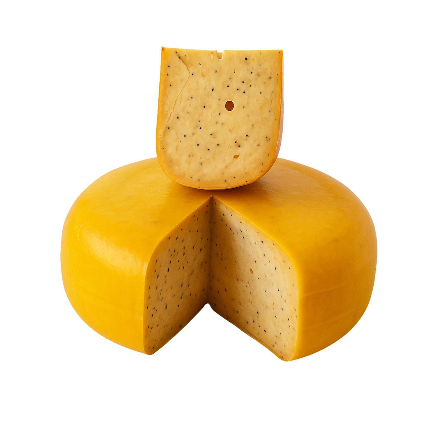 Gouda Siers ar Melno Ķiploku